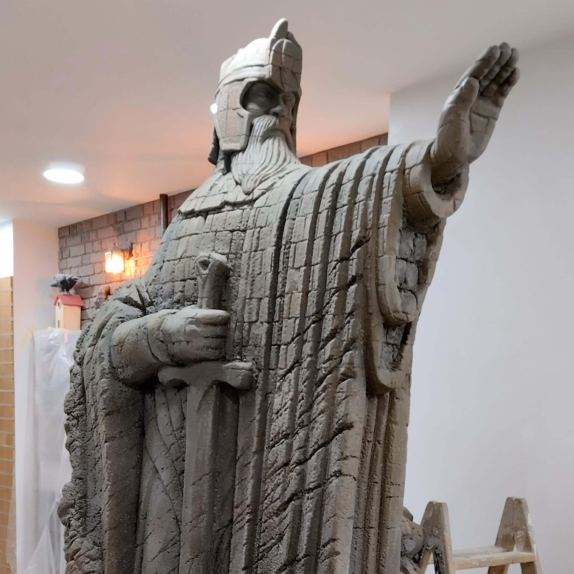 Argonaths-escultura en poliespan-escultura en porex-escultura en poliespan-escultura en poliestireno expandido