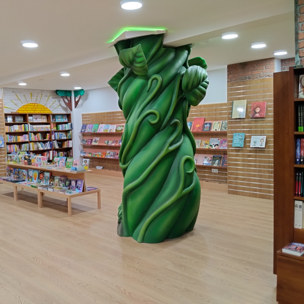 mata de habas-escultura en poliespan-escultura en porexpan-escultura en porex