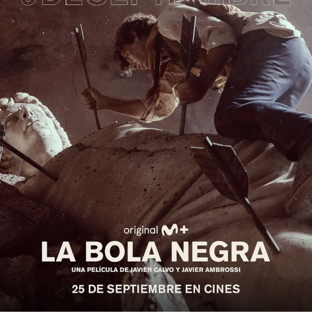 San Sebastián para la película La Bola Negra-escultura en porexpan-escultura en porex-escultura en poliespan