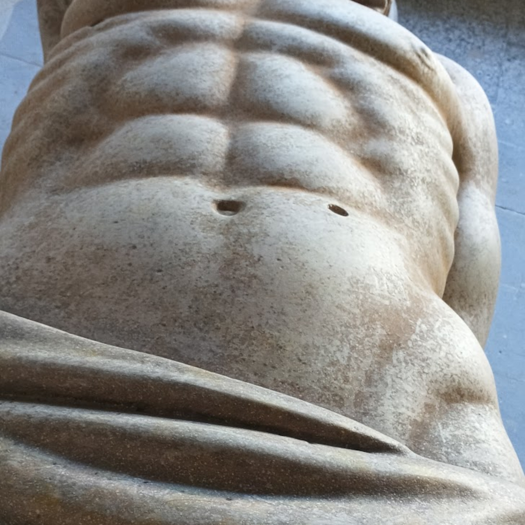 San Sebastián para la película La Bola Negra-escultura en porexpan-escultura en porex-escultura en poliespan